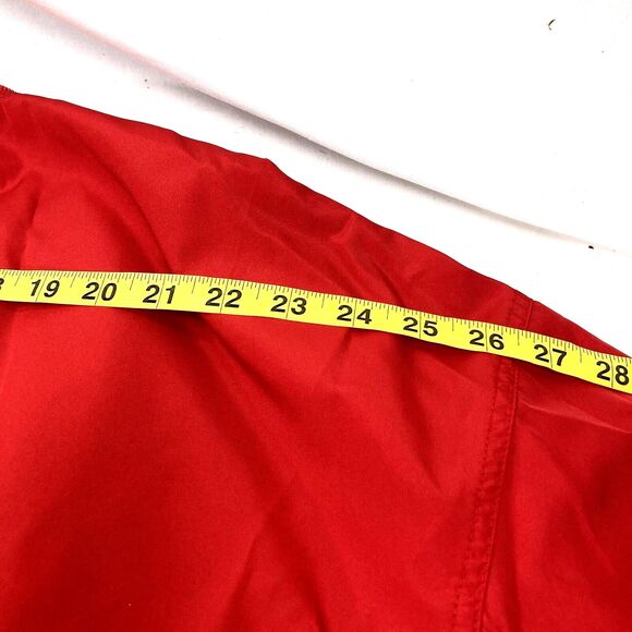 Cardinals Acuity Windbreaker Jacket Red Polyurethane Coating Golf XXL Men V-Neck - Picture 10 of 12
